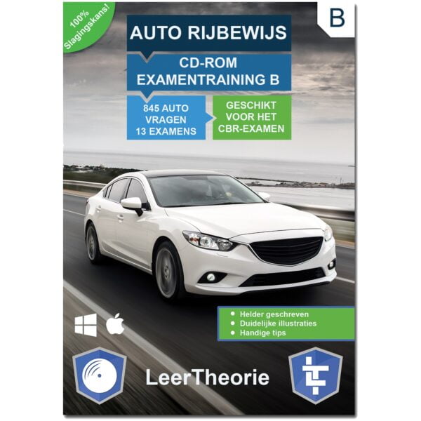 leertheorie.nl-Examentraining-CD-Auto-Rijbewijs-B-Nederland-Autotheorie-LeerTheorie