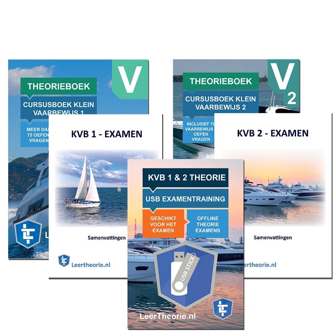 rijbewijstheorieboeken.nl - Theorieboek Cursusboek - Klein Vaarbewijs 1 - Klein Vaarbewijs 2 - Samenvattingen - USB - Nederland - KVB 1 - KVB1 - KVB 2 - KVB2 - LeerTheorie