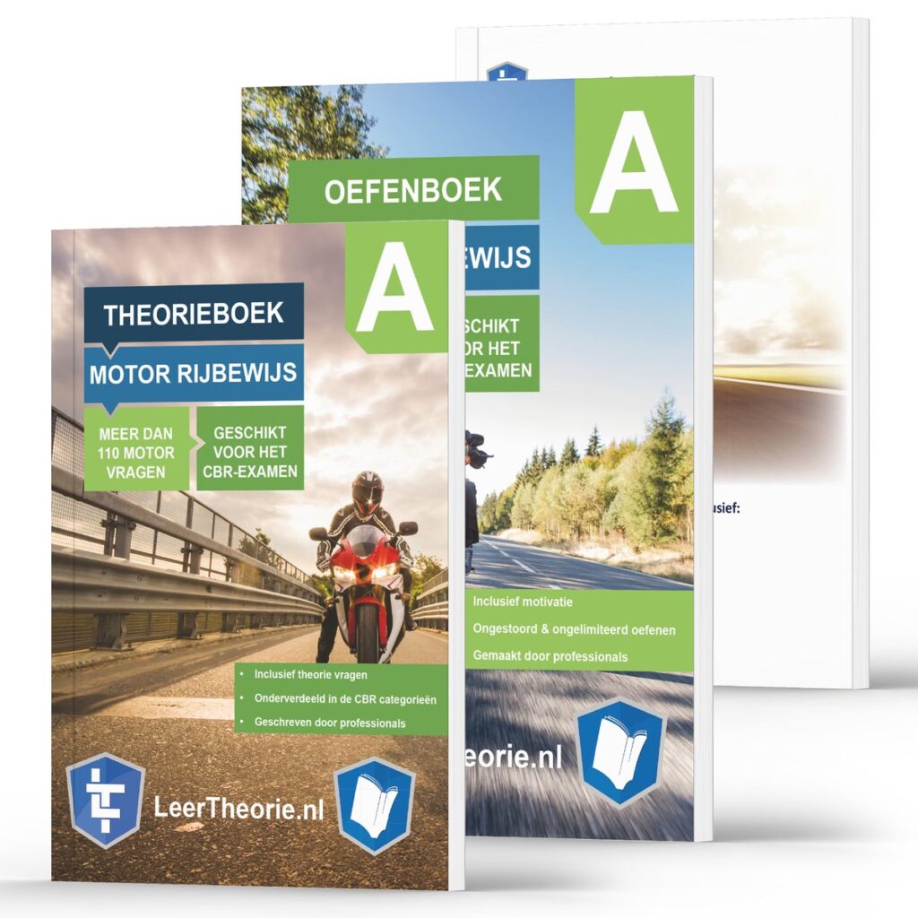 LeerTheorie-Motor-Rijbewijs-A-Theorieboek-Oefenboek-Samenvatting